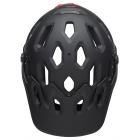 Kask mtb BELL SUPER 3 virago matte black white crimson roz. S (52-56 cm) (DWZ)