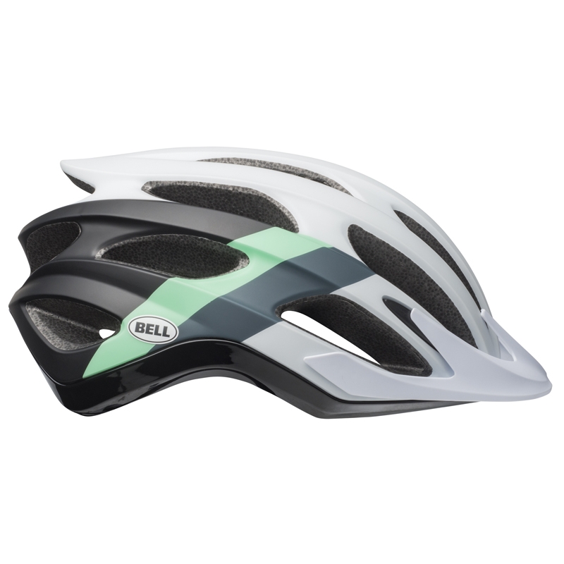 Kask mtb BELL DRIFTER logic matte gloss white black mint roz. S (52–56 cm) (DWZ)