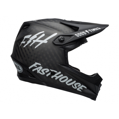 Kask full face BELL FULL-9 CARBON fasthouse matte black white roz. XL/XXL (59-63 cm) (NEW)