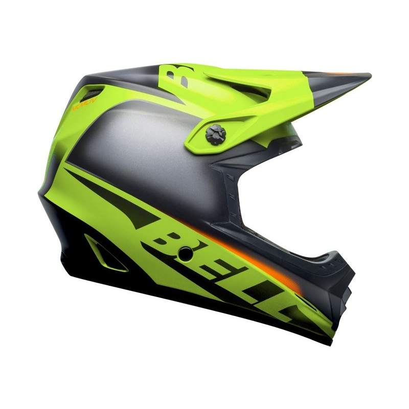 Kask full face BELL FULL-9 FUSION MIPS matte gloss green black crimson roz. M (55-57 cm) (DWZ)