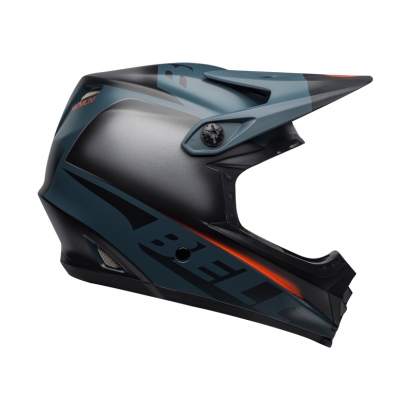 Kask full face BELL FULL-9 FUSION MIPS matte gloss black slate orange roz. L (57-59 cm) (DWZ)