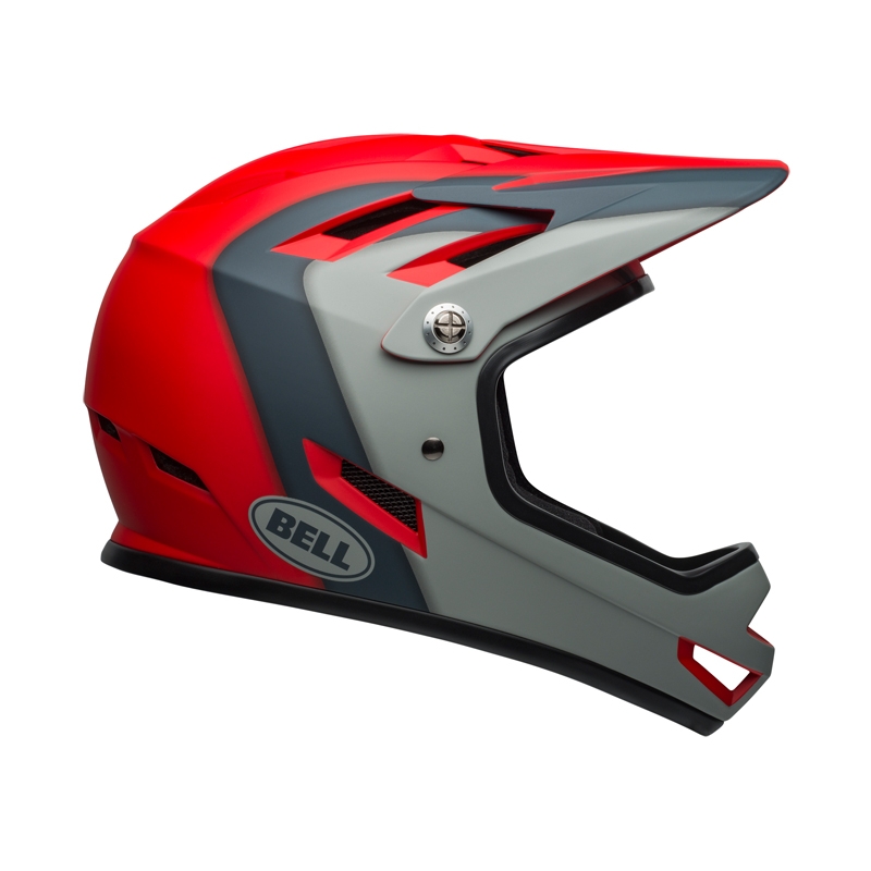 Kask full face BELL SANCTION presences matte crimson slate gray roz. S (52–54 cm) (NEW)