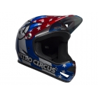 Kask full face BELL SANCTION nitro circus gloss silver blue red roz. S (52–54 cm) (NEW)