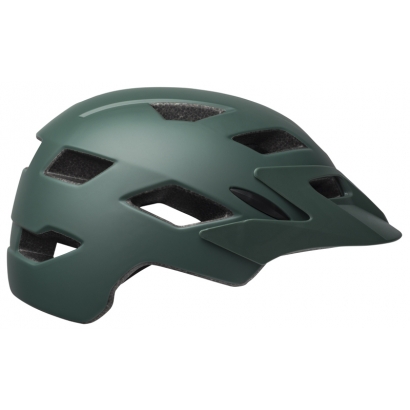 Kask juniorski BELL SIDETRACK MIPS matte dark green orange roz. Uniwersalny (50–57 cm)