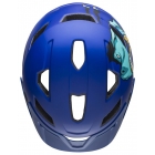 Kask juniorski BELL SIDETRACK t-rex matte blue roz. Uniwersalny (50–57 cm) (DWZ)