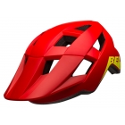 Kask juniorski BELL SPARK JUNIOR INTEGRATED MIPS matte gloss red hi-viz roz. Uniwersalny (50-57 cm) (NEW)