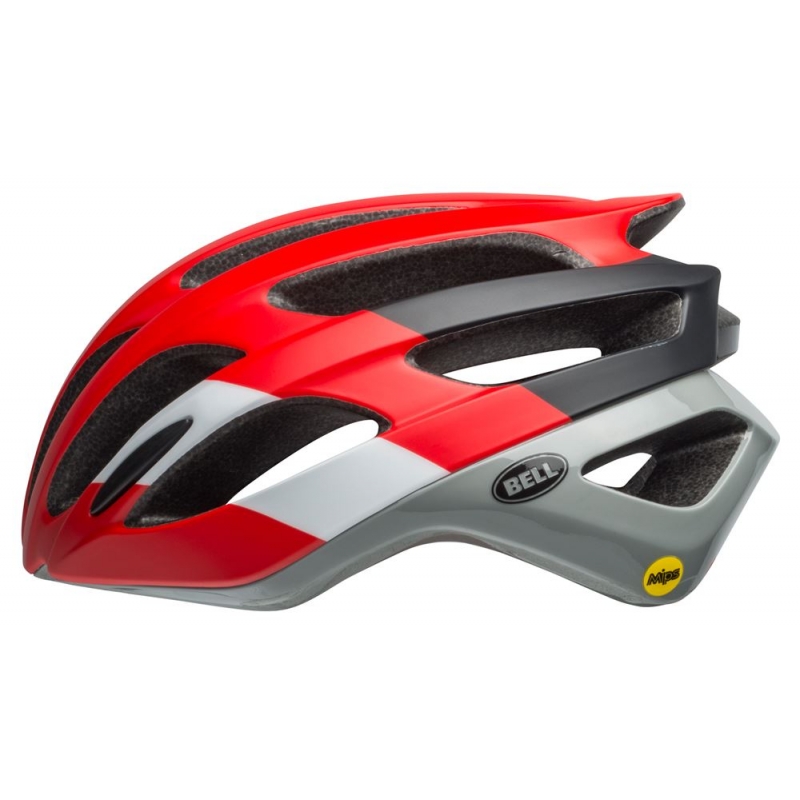 Kask szosowy BELL FALCON INTEGRATED MIPS matte gloss red black roz. M (55-59 cm) (DWZ)