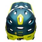 Kask full face BELL SUPER DH MIPS SPHERICAL matte gloss blue hi-viz roz. S (52–56 cm) (NEW)