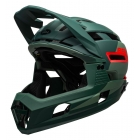 Kask full face BELL SUPER AIR R MIPS SPHERICAL matte gloss green infrared roz. M (55–59 cm) (NEW)