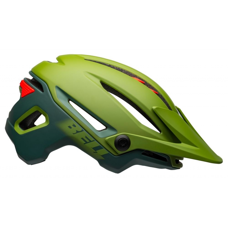 Kask mtb BELL SIXER INTEGRATED MIPS matte gloss green infrared roz. S (52-56 cm) (DWZ)