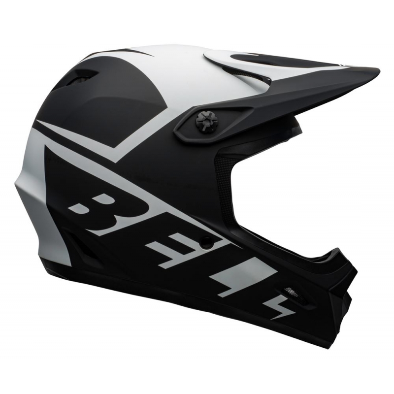 Kask full face BELL TRANSFER slice matte black white roz. XS (51-53 cm) (DWZ)