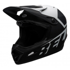 Kask full face BELL TRANSFER slice matte black white roz. XS (51-53 cm) (DWZ)