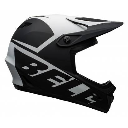 Kask full face BELL TRANSFER slice matte black white roz. S (53-55 cm) (DWZ)