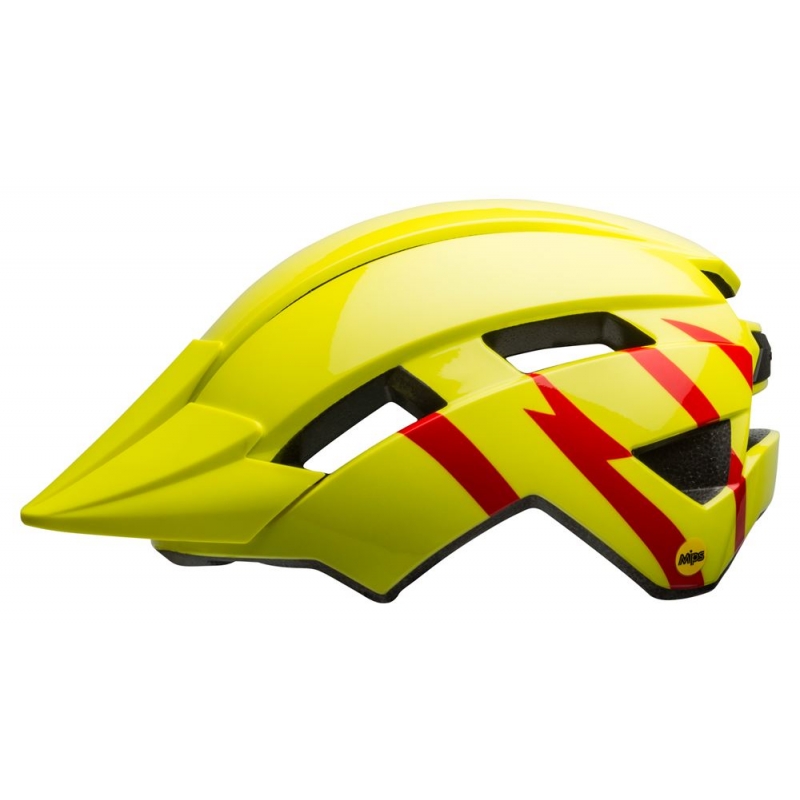 Kask dziecięcy BELL SIDETRACK II INTEGRATED MIPS hi-viz red roz. Uniwersalny (47–54 cm) (NEW)