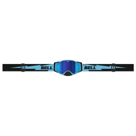 Gogle BELL BREAKER Bolt Matte Black/Blue (szyba REFLEX REVO BLUE MIRROR - odcień SMOKE TINT) (NEW)