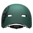 Kask bmx BELL LOCAL mate green black skull roz. S (51–55 cm) (DWZ)