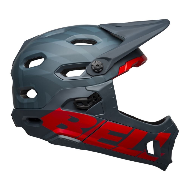 Kask full face BELL SUPER DH MIPS SPHERICAL matte blue crimson roz. M (55-59 cm) (NEW)