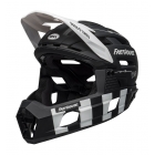 Kask full face BELL SUPER AIR R MIPS SPHERICAL matte black white fasthouse roz. L (59-63 cm) (NEW)