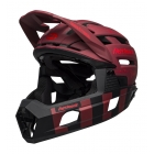 Kask full face BELL SUPER AIR R MIPS SPHERICAL matte red black fasthouse roz. L (59-63 cm) (DWZ)