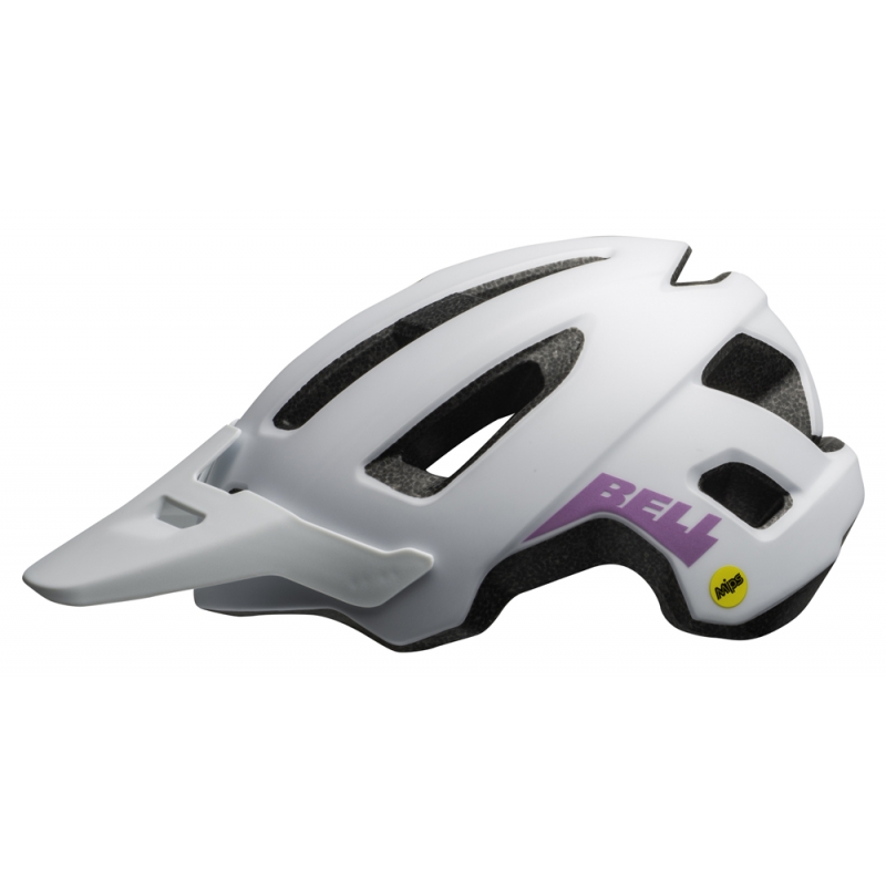 Kask juniorski BELL NOMAD JR INTEGRATED MIPS matte white purple roz. Uniwersalny (52–57 cm) (NEW)