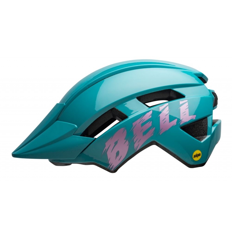 Kask juniorski BELL SIDETRACK II INTEGRATED MIPS light blue pink roz. Uniwersalny (50–57 cm) (NEW)