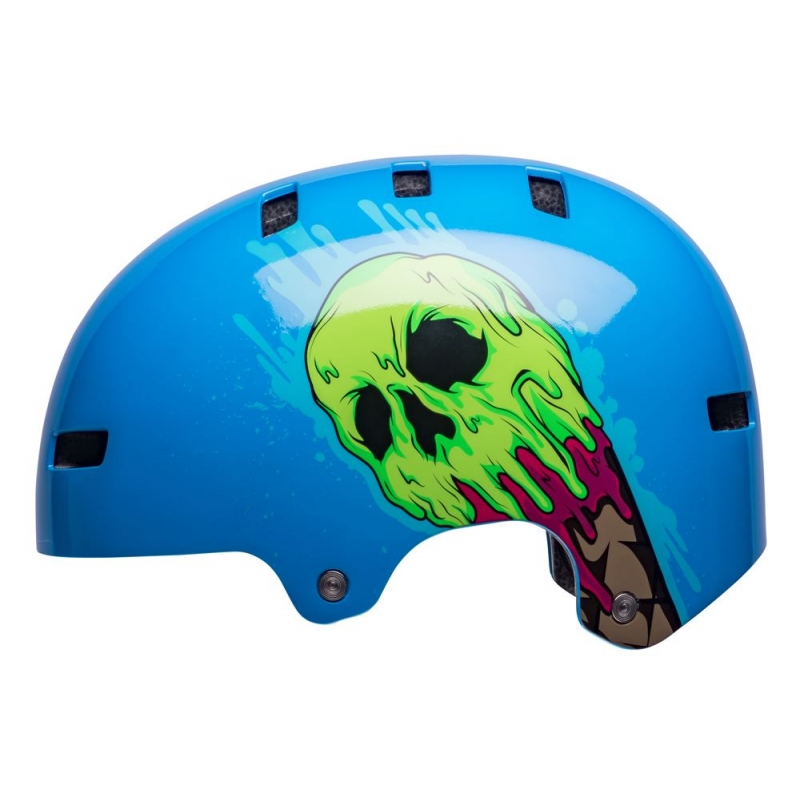 Kask bmx BELL LOCAL matte blue ice scream roz. M (55–59 cm) (NEW)