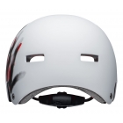 Kask bmx BELL LOCAL matte white scribble roz. S (51–55 cm) (NEW)