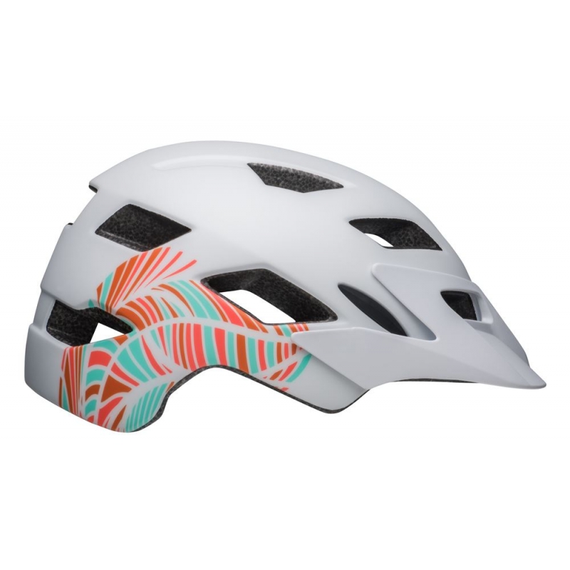 Kask juniorski BELL SIDETRACK matte white chapelle roz. Uniwersalny (50–57 cm) (NEW)