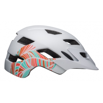 Kask juniorski BELL SIDETRACK matte white chapelle roz. Uniwersalny (50–57 cm) (NEW)