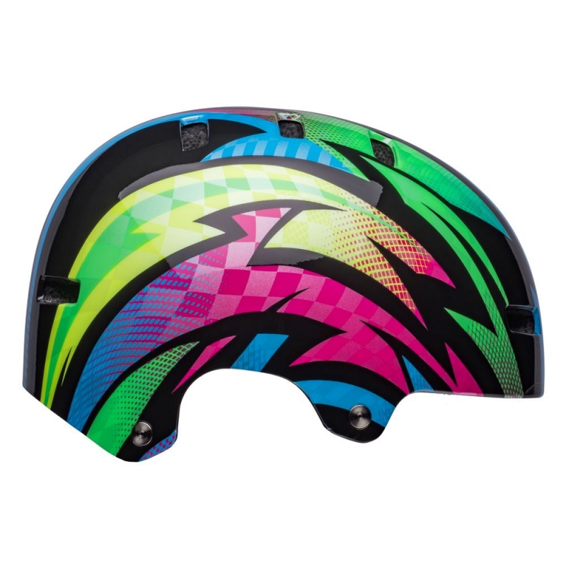 Kask juniorski BELL SPAN blue mag psycho roz. XS (49–53 cm) (NEW)