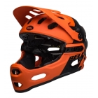 Kask full face BELL SUPER 3R MIPS matte orange black roz. M (55-59 cm) (NEW)