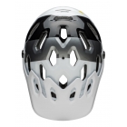 Kask full face BELL SUPER 3R MIPS matte white black roz. L (58-62 cm) (NEW)