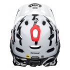 Kask full face BELL SUPER DH MIPS SPHERICAL fasthouse matte gloss black white roz. L (58–62 cm) (NEW)