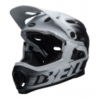 Kask full face BELL SUPER DH MIPS SPHERICAL matte black white roz. S (52–56 cm) (NEW)