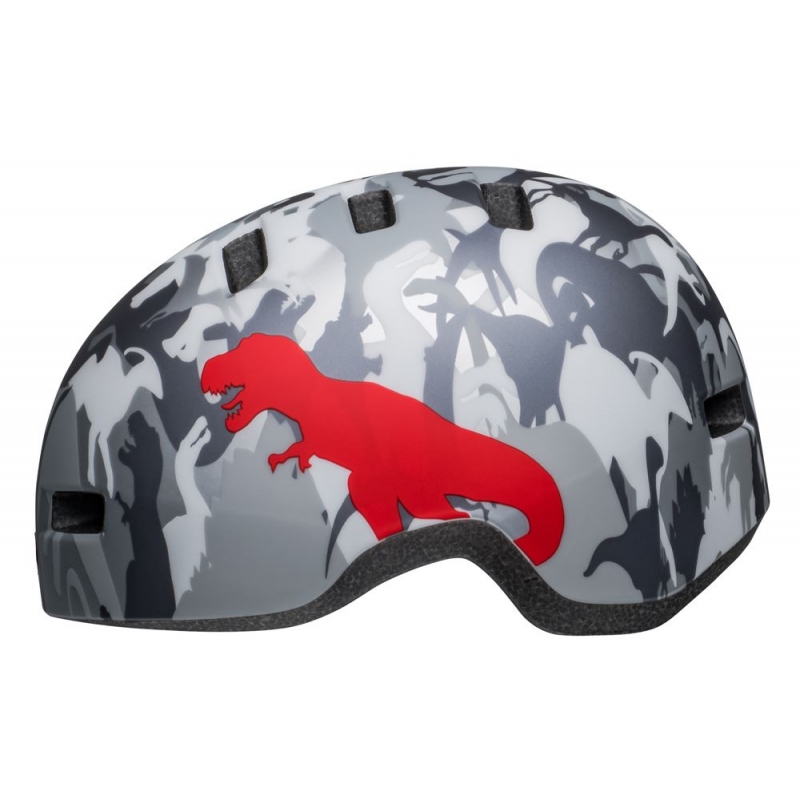 Kask dziecięcy BELL LIL RIPPER matte gray silver camosaurus roz. XS (45–52 cm) (NEW)