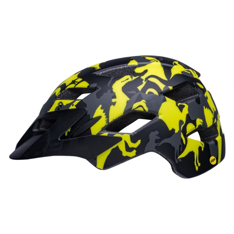 Kask dziecięcy BELL SIDETRACK matte black camosaurus roz. Uniwersalny (47–54 cm) (NEW)