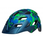 Kask juniorski BELL SIDETRACK INTEGRATED MIPS matte blue camosaurus roz. Uniwersalny (50–57 cm) (NEW)