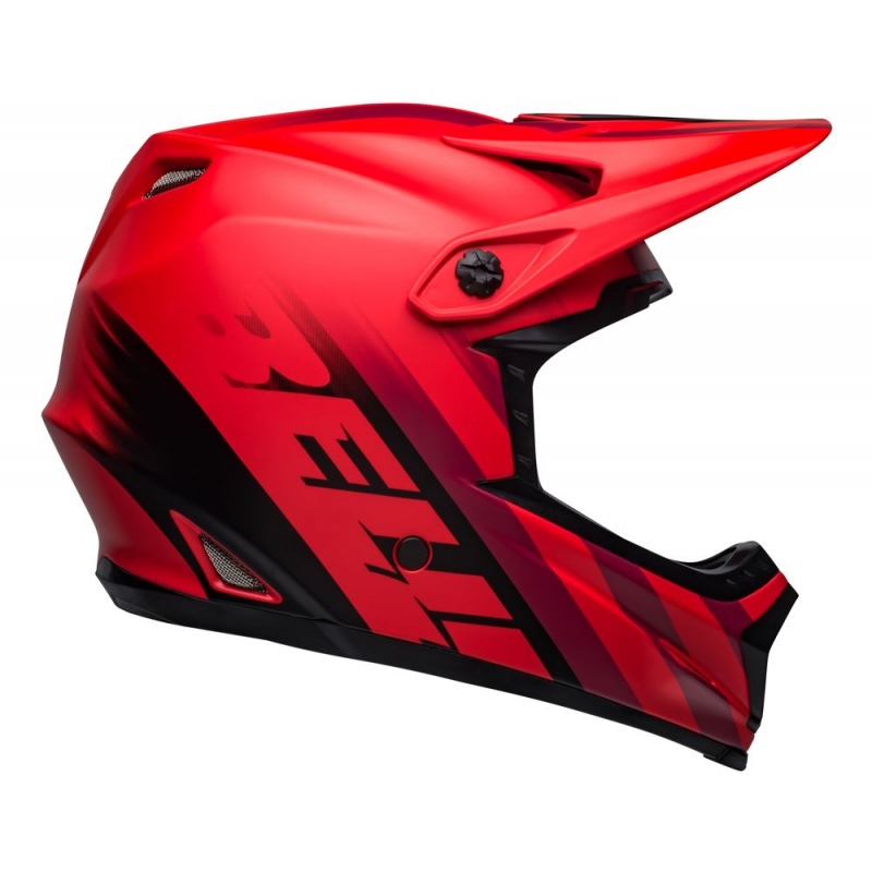 Kask full face BELL FULL-9 FUSION MIPS matte red black roz. M (55-57 cm) (NEW)