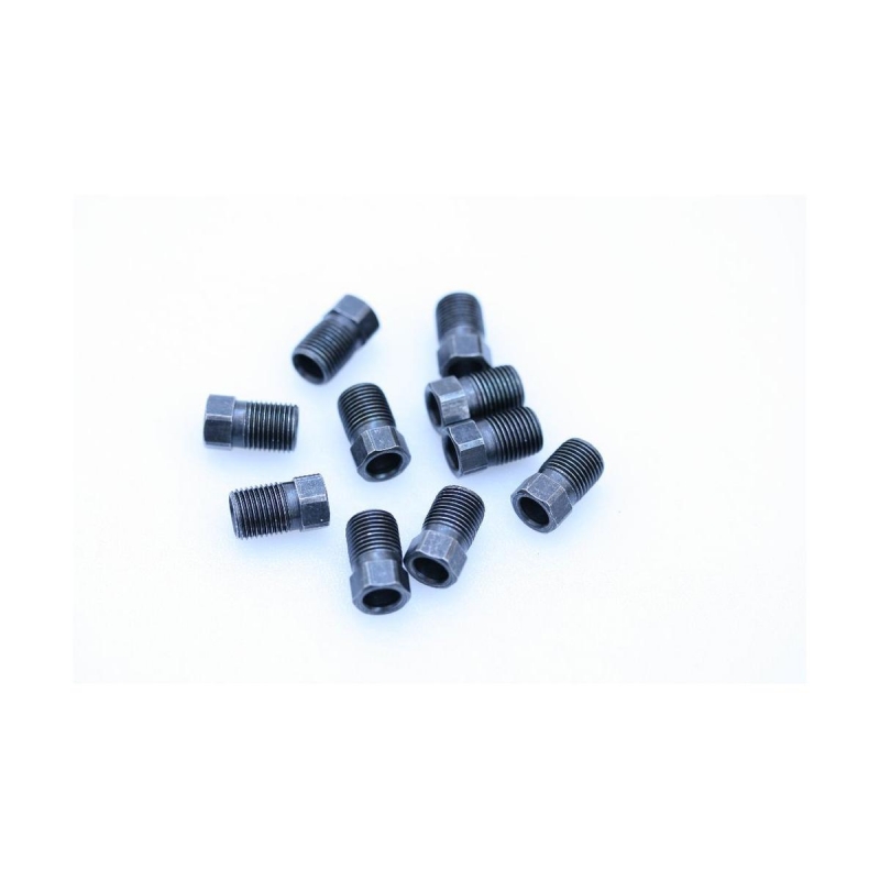 Sleeve nut, M8x0,75, black, not for MT brakes