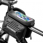 ROCKBROS Torba rowerowa na ramę pod smartfon 6,2 + sakwy boczne carbonlook Rockbros - 3