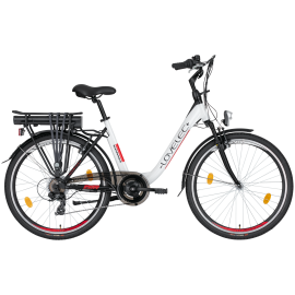 Rower elektryczny Lovelec Norma biały-czerwony 2022 Lovelec - 2