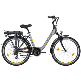 Rower elektryczny Lovelec Norma szary-żółty 2022 Lovelec - 1