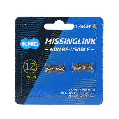 Spinka KMC 12b Missinglink 12NR Ti-N Gold złota - 1szt